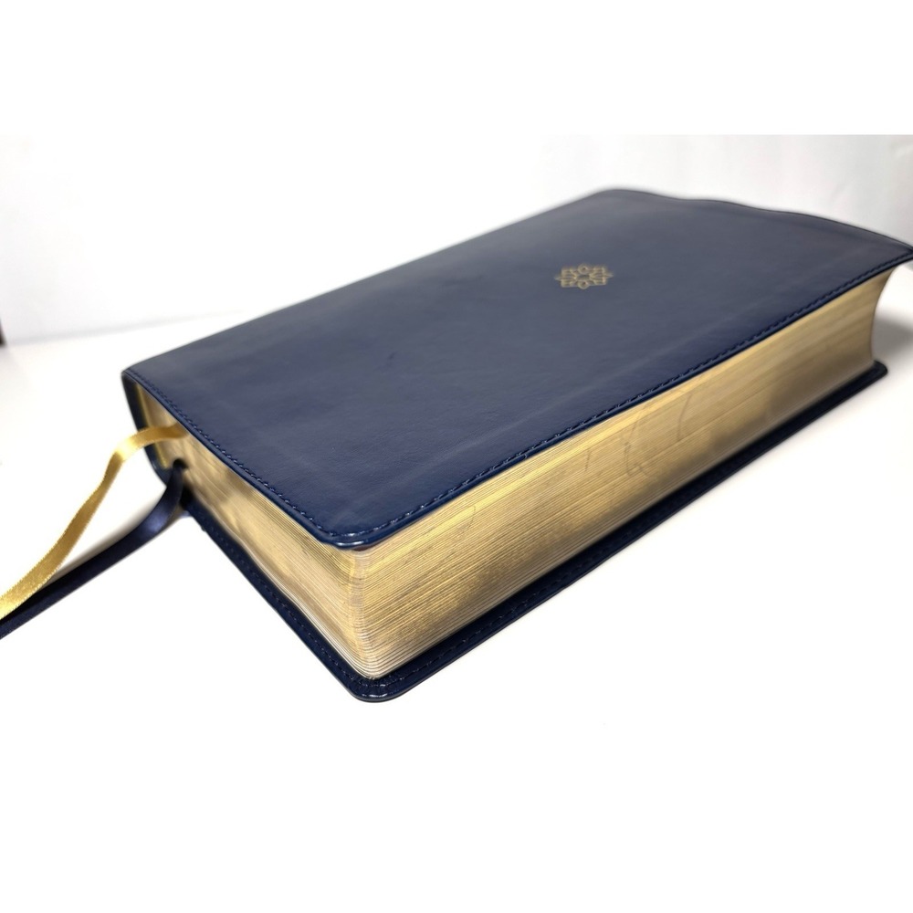 Thompson Chain-Reference Bible NKJV Leathersoft Blue Zondervan Hardcover Indexed - Picture 7 of 9